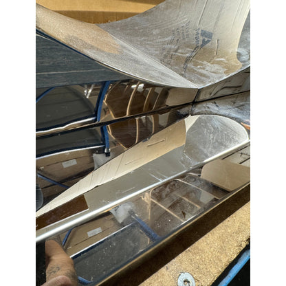 Firenze spisebord fra A-Møbler, 200x100 cm, hvitt glass