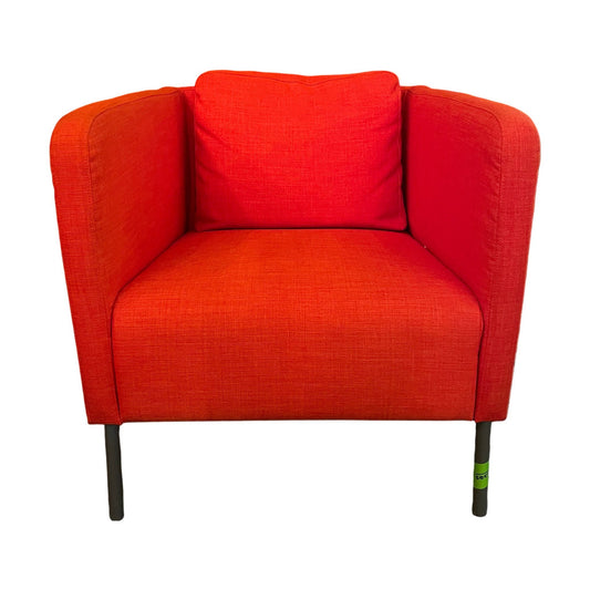 EKERÖ loungestol fra IKEA, Skiftebo oransje