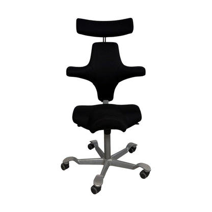 Håg Capisco kontorstol, svart stoff