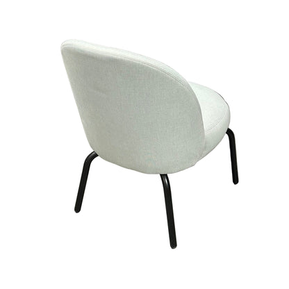 FRIEND lenestol, turkis stoff, svart stativ