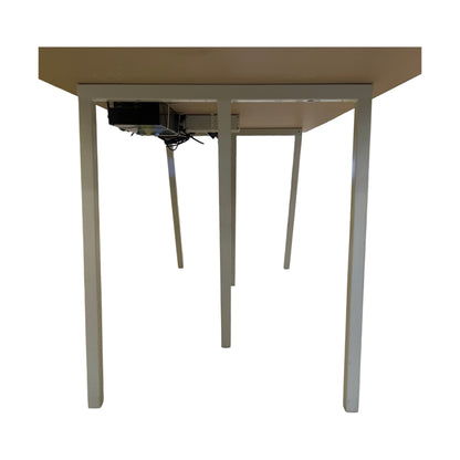 HAY møtebord, 160x80 cm, hvit laminat