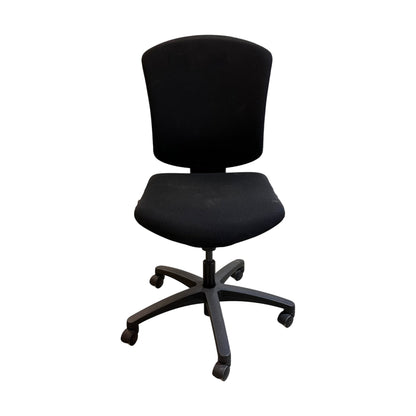 Ikon kontorstol fra Savo, sort stoff