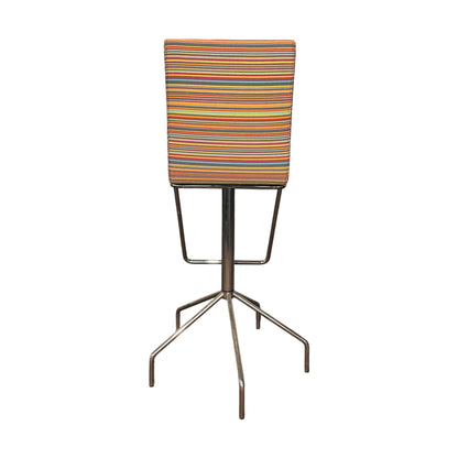 Flex up S-029 barstol fra Skandiform, regnbuefarget, 60x60 cm, 118 cm høy