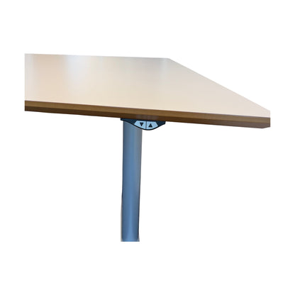 Elektrisk hev/senk skrivebord fra Secundo, grå, 180x90 cm