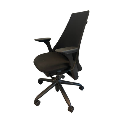 Sayl kontorstol fra Herman Miller, svart