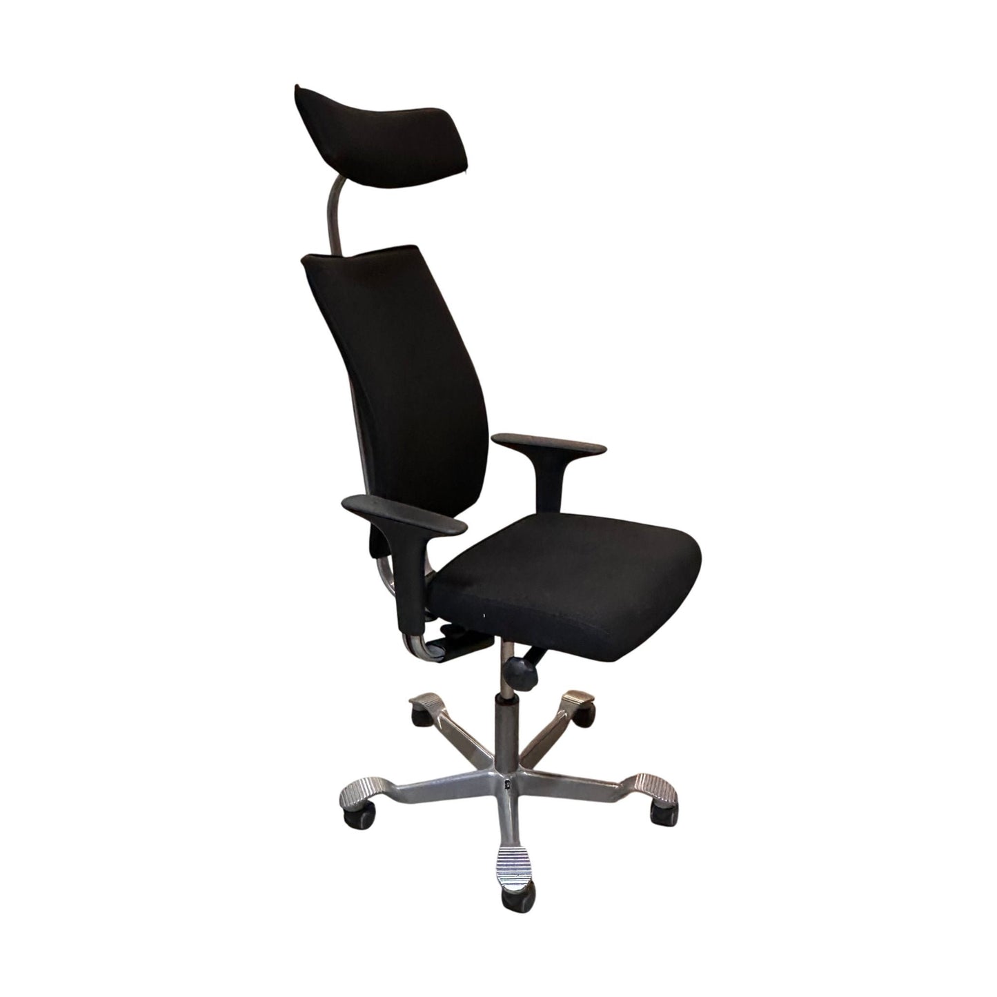 HÅG kontorstol med nakkestøtte, sort