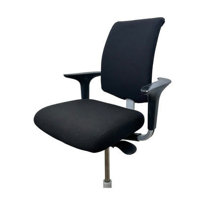 HÅG H05 5300, høy liftomat, swingback armlener - sort