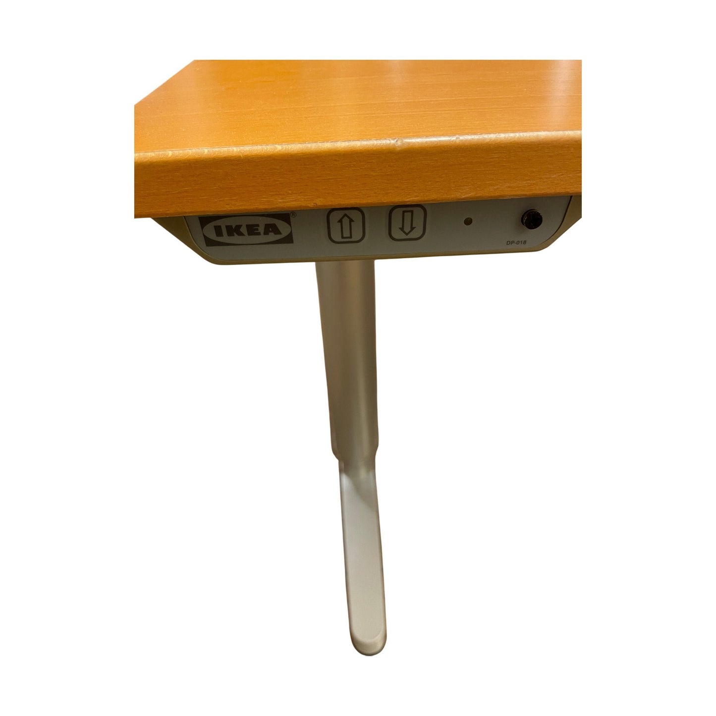 Galant elektrisk hev/senk skrivebord fra IKEA, trefarget, 160x120 cm