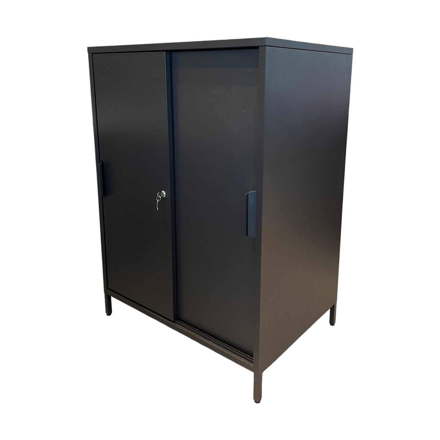 IKEA Trotten skap, svart, 80x55x110 cm