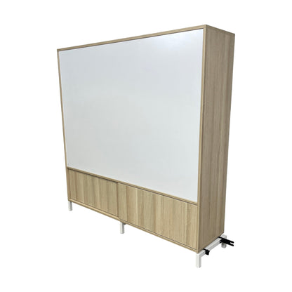 Hylle fra Kinnarps, beige, 160 cm