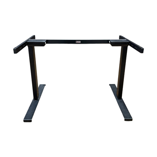 Svart elektrisk hev/senk understell fra Kontor konsult, 105x70 cm