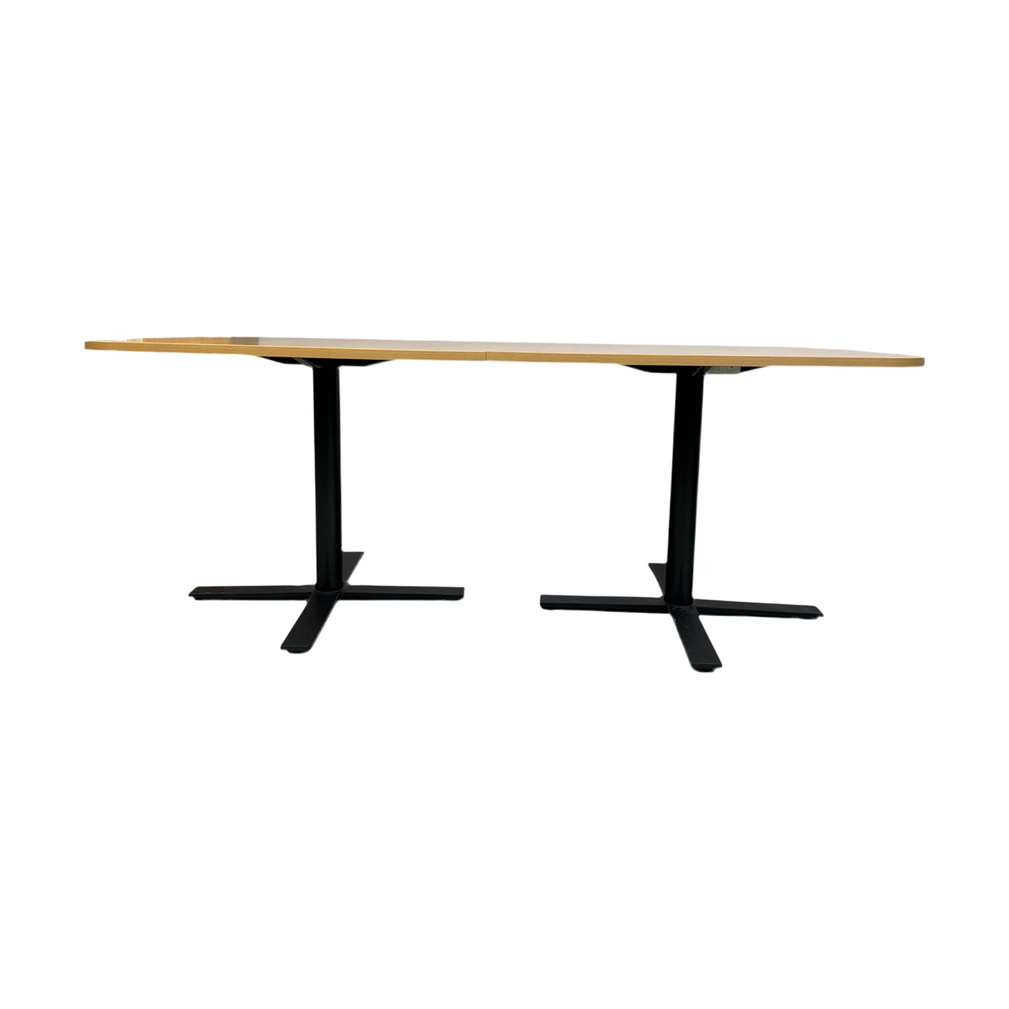 Trefarget møtebord, 200x120cm