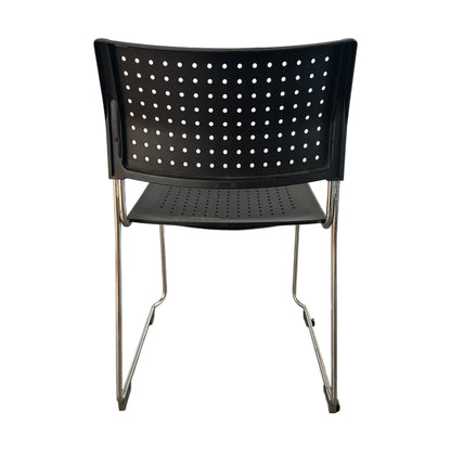 Wimbledon chair stablebar, svart