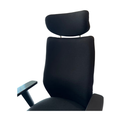 Sort Vela kontorstol fra Scan Sørlie