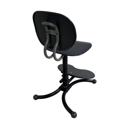 Elevstol Casper 299P, grå