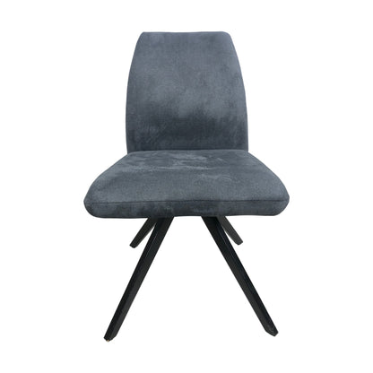 Hjort Knudsen spisestol, mikrofiber, grågrønn