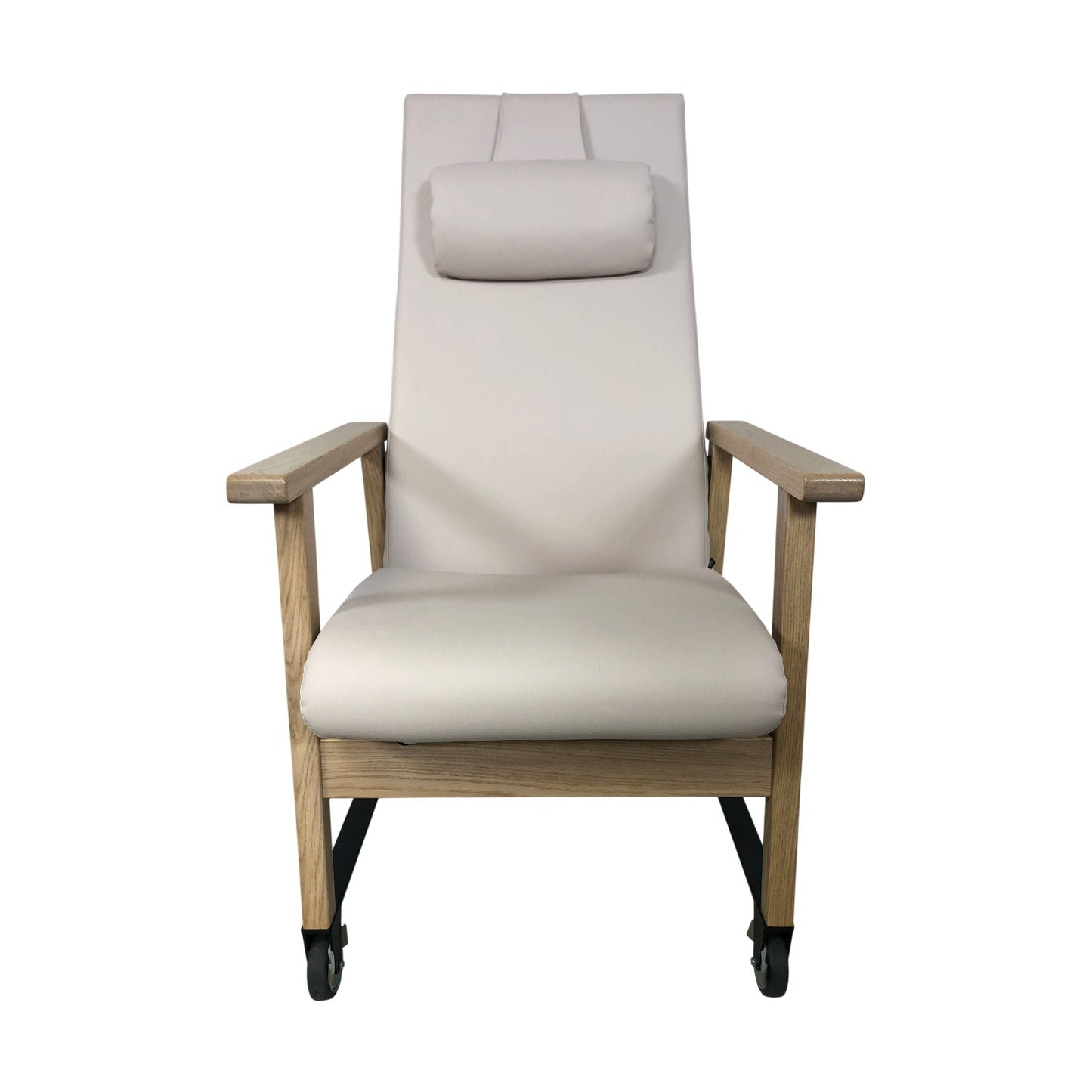 Zeta hvilestol fra VAD, rosa skinn