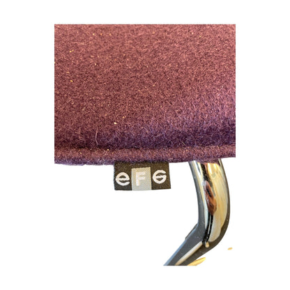 Graf barstol fra EFG, lilla, 77 cm høy