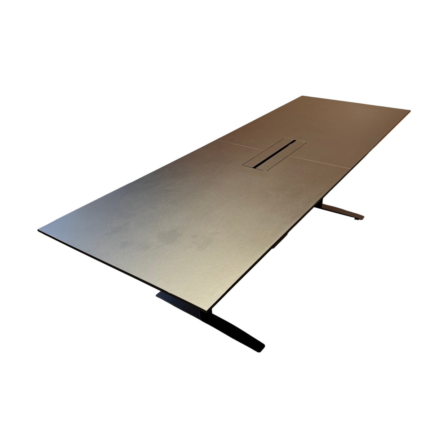 Møtebord m/kabelluke, 250cm