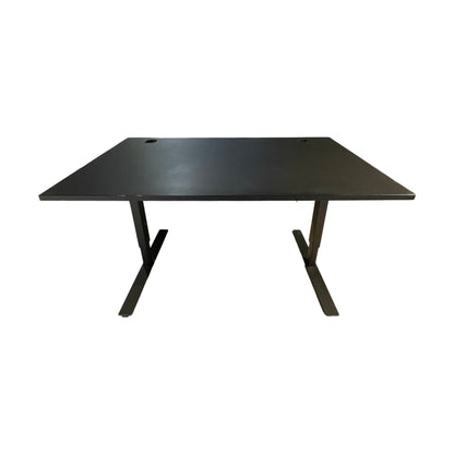 Skrivebord fra EFG Izi, svart MDF, 140x80 cm