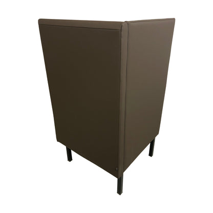 1-seter i brunt skinn fra VAD