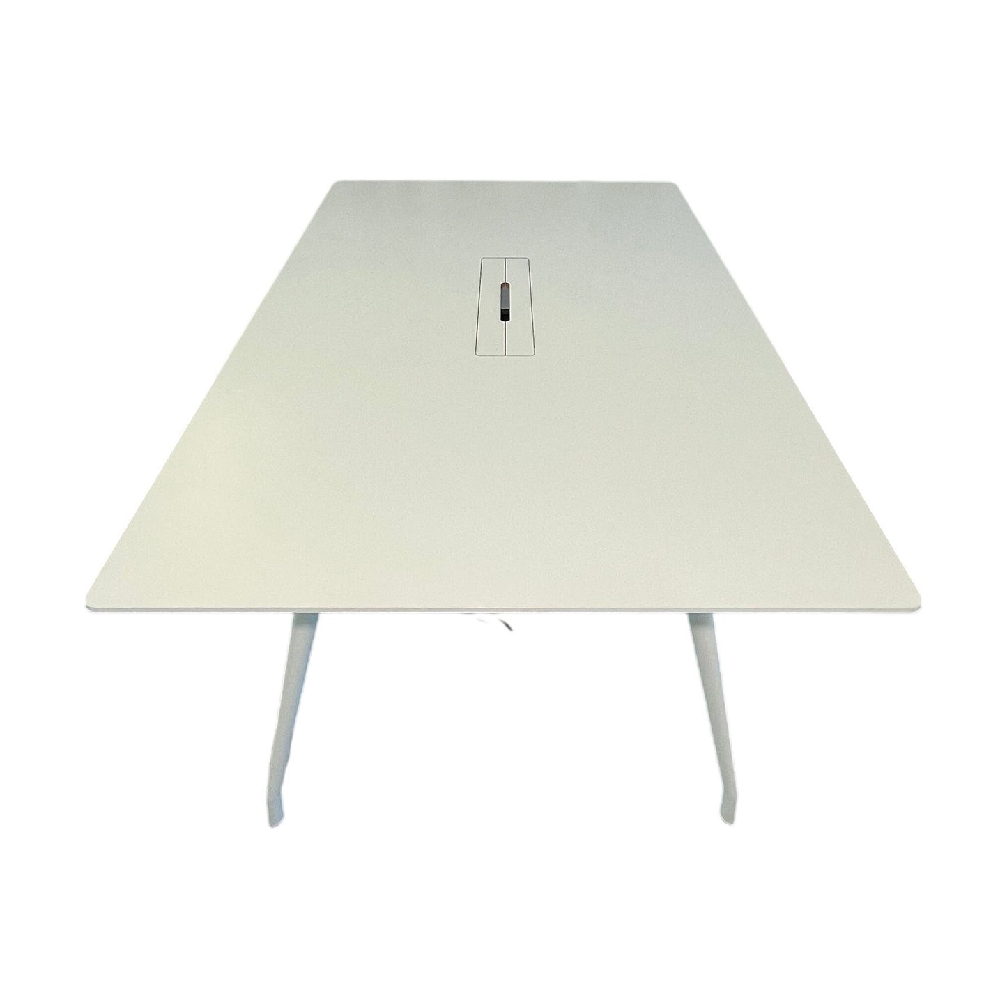 Skandiform Colt møtebord, hvit laminat, 180x120 cm