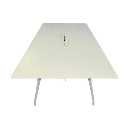 Skandiform Colt møtebord, hvit laminat, 180x120 cm