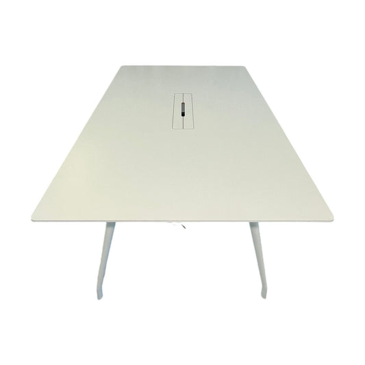 Skandiform Colt møtebord, hvit laminat, 180x120 cm