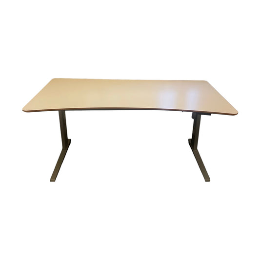 El hev/senk skrivebord, 180cm