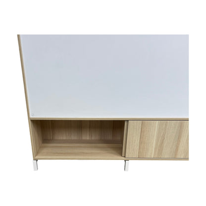 Hylle fra Kinnarps, beige, 160 cm