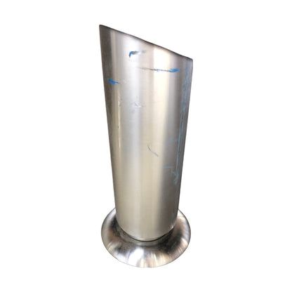 Brun hjørnesofa med åpen ende