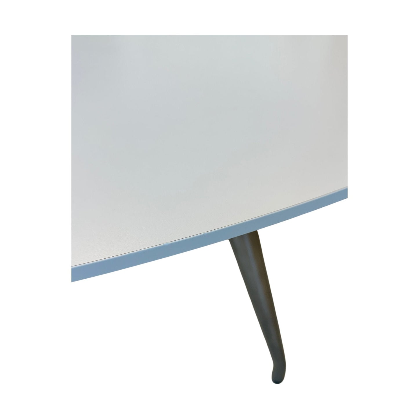 HAY møtebord, hvit laminat, 200x200 cm