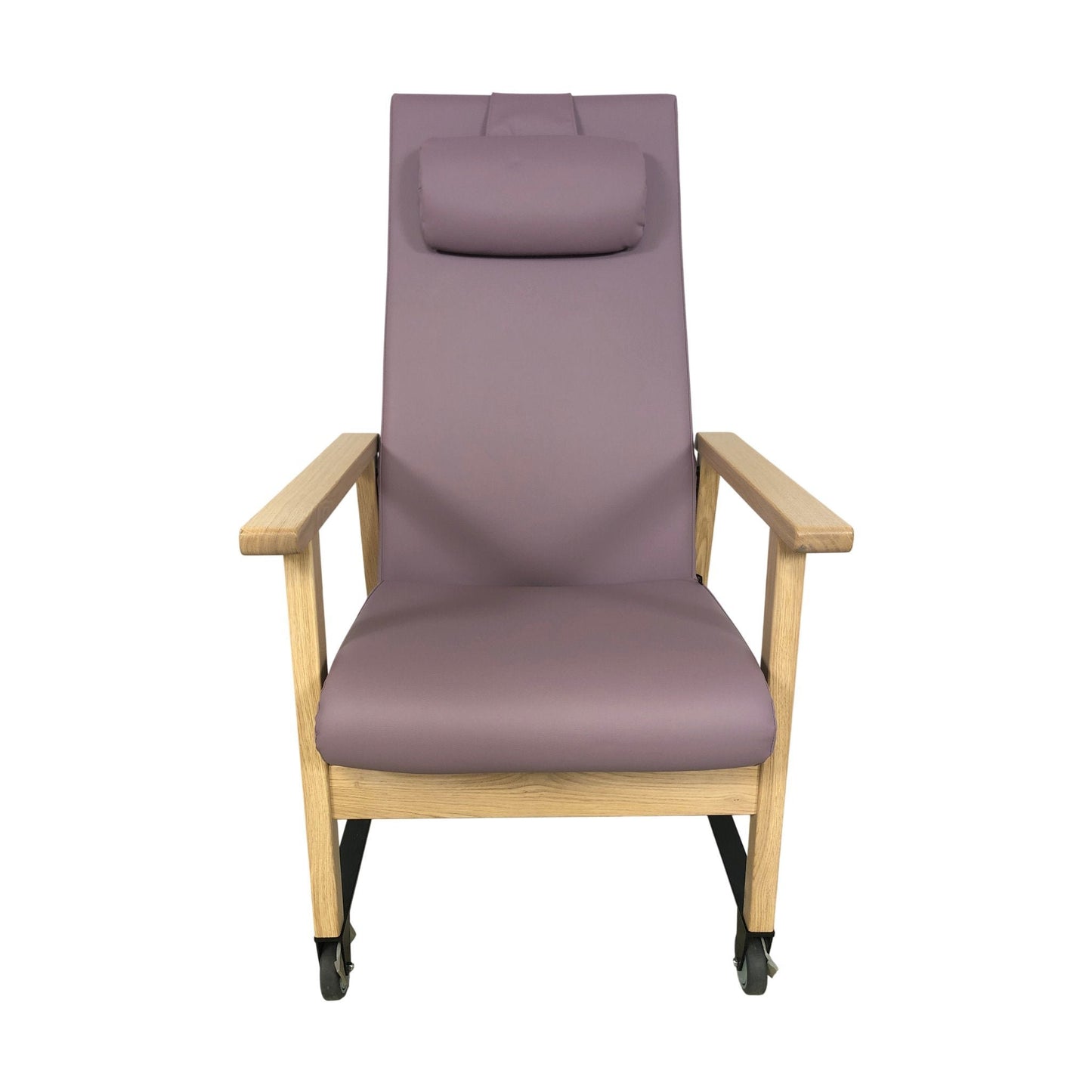 Zeta hvilestol fra VAD, lilla skinn