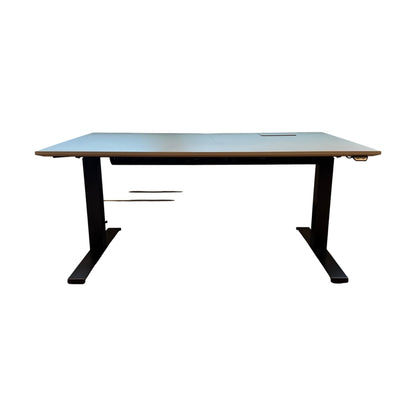 Kinnarps el hev/senk med beige plate - 140x80