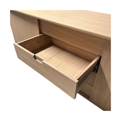 Casø 120 skjenk, massiv eik