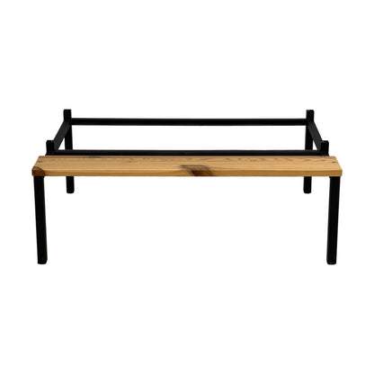 Benkestativ til Classic garderobeskap, trefarget