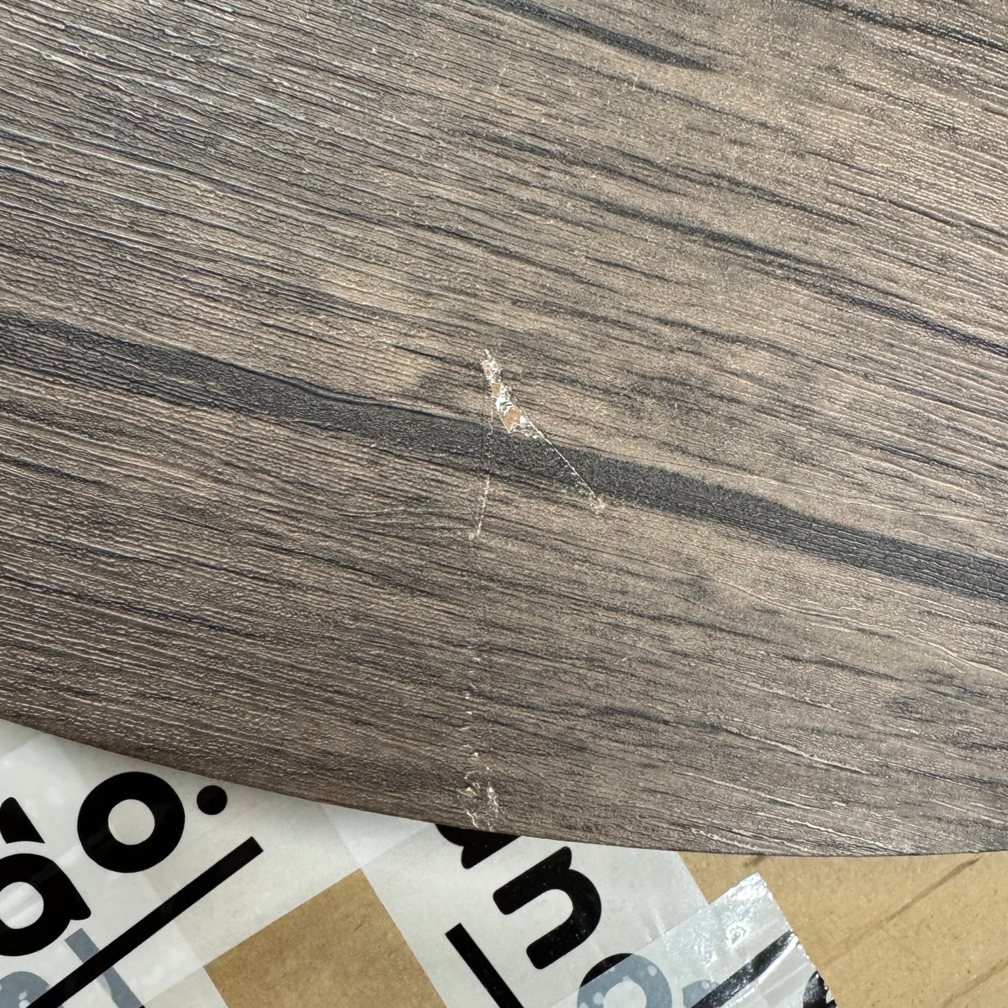 Hastings sofabord fra A-Møbler, brun, 76x76 cm