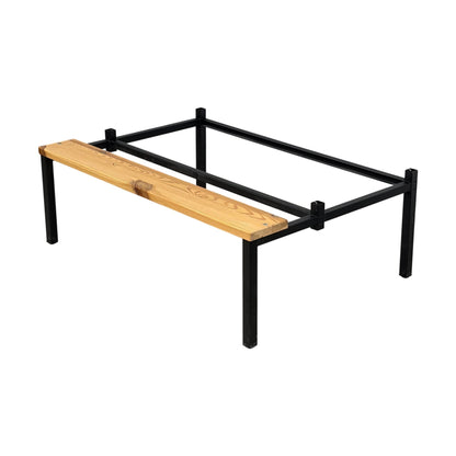 Benkestativ til Classic garderobeskap, trefarget