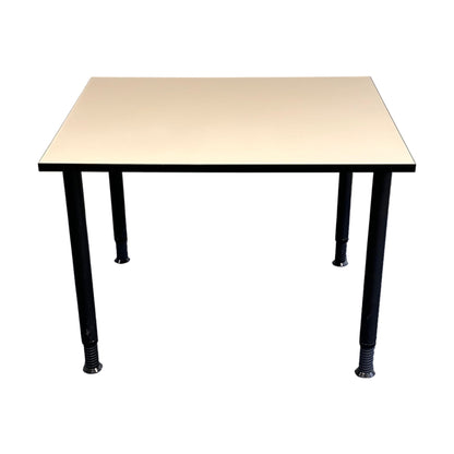 Enkelt skrivebord 100x80 cm, hvit, Edsbyn