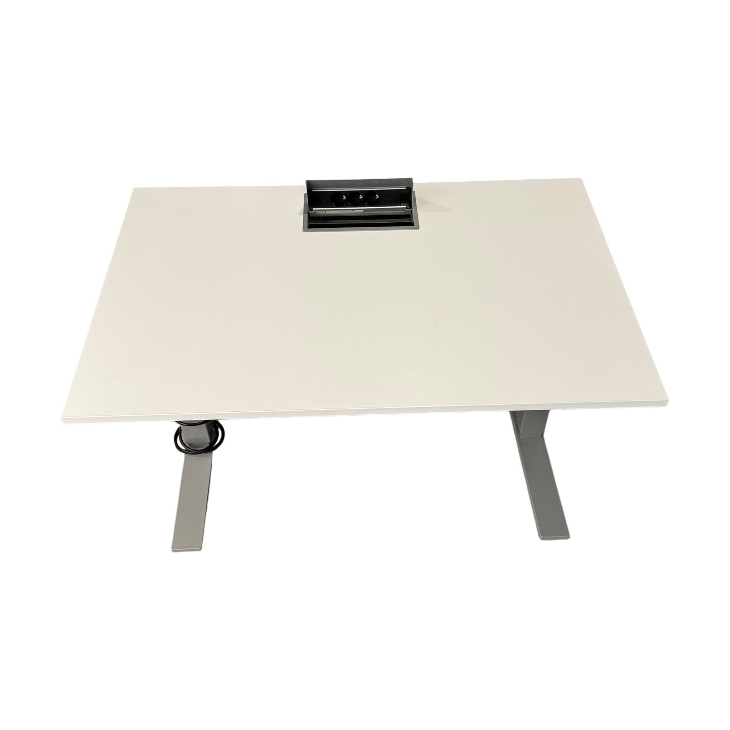 Manuell hev/senk skrivebord, 120x80cm