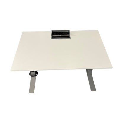 Manuell hev/senk skrivebord, 120x80cm