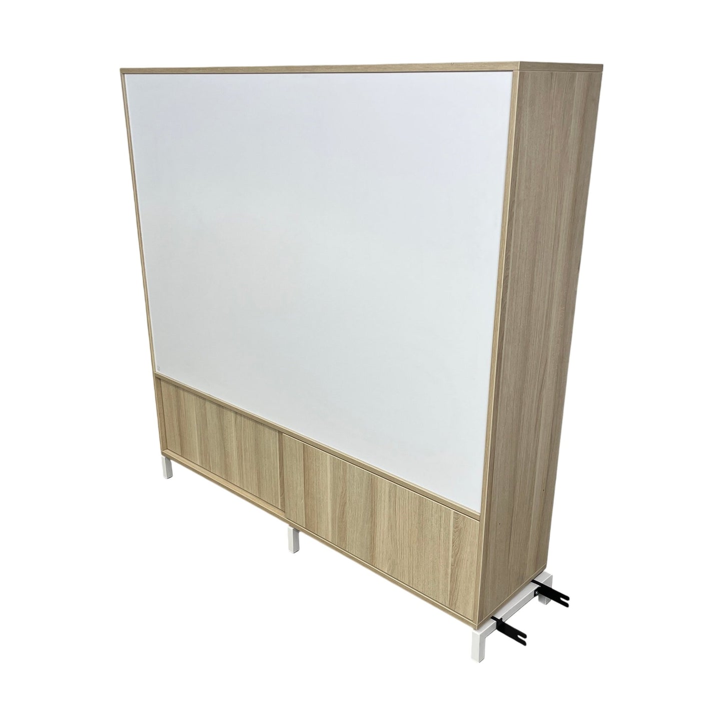 Hylle fra Kinnarps, beige, 160 cm
