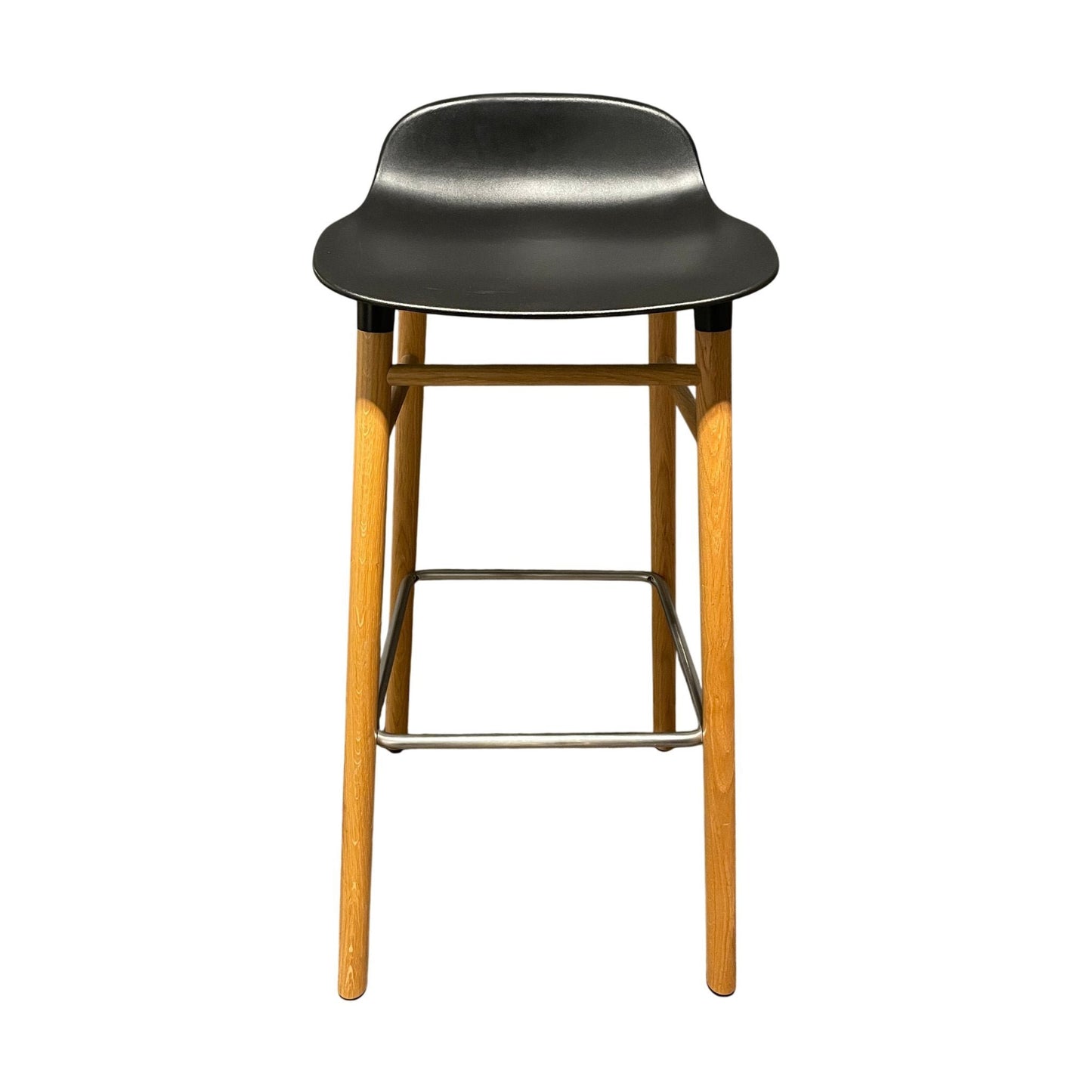 Form barstol fra Normann Copenhagen, svart, 75 cm