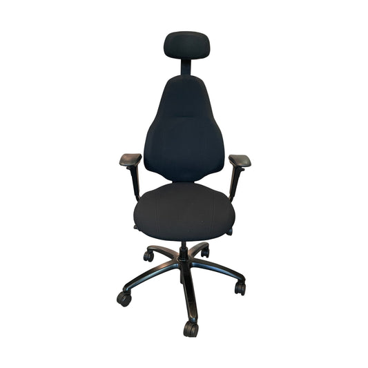 Kontorstol RH Mereo 220 fra RH Logic, svart