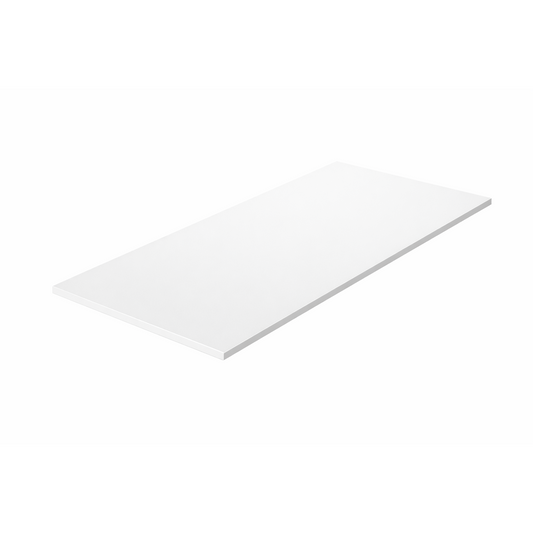 Bordplate hvit laminat, 150x65 cm
