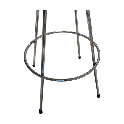 Barstol i trefarget tre og metall, 30 cm