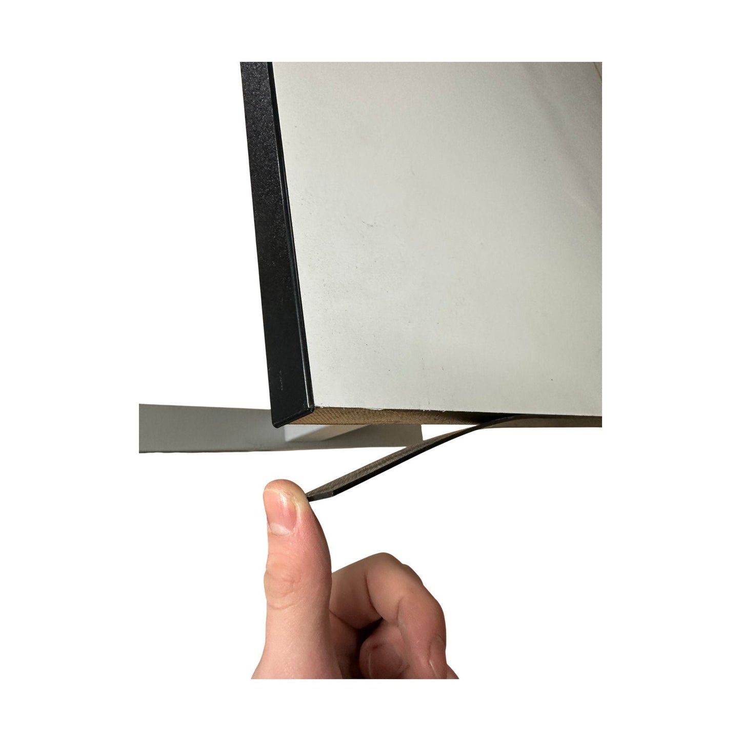 El hev/senk bord fra Linak, hvit, 140x80 cm