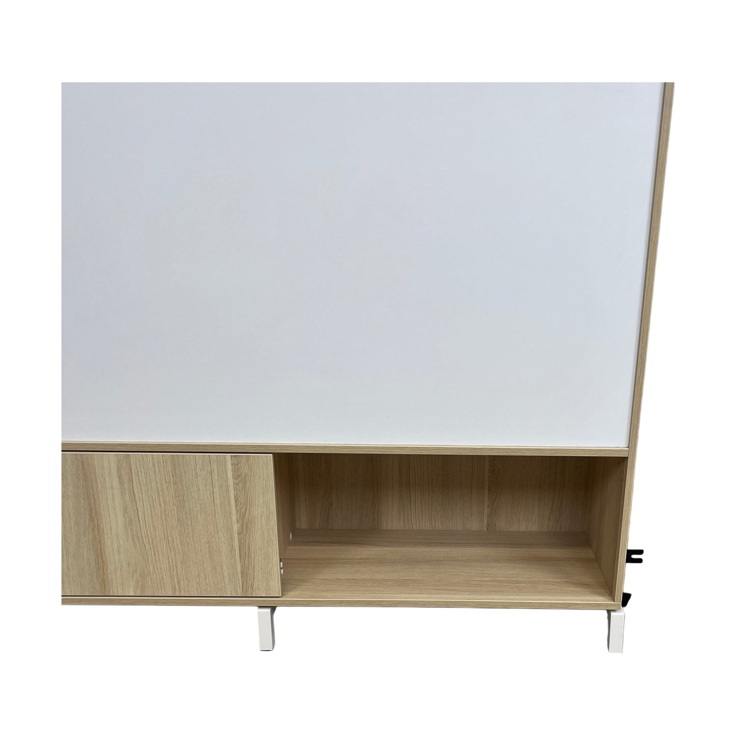 Hylle fra Kinnarps, beige, 160 cm