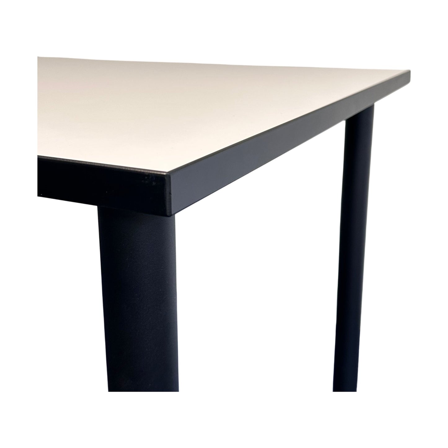 Enkelt skrivebord 100x80 cm, hvit, Edsbyn