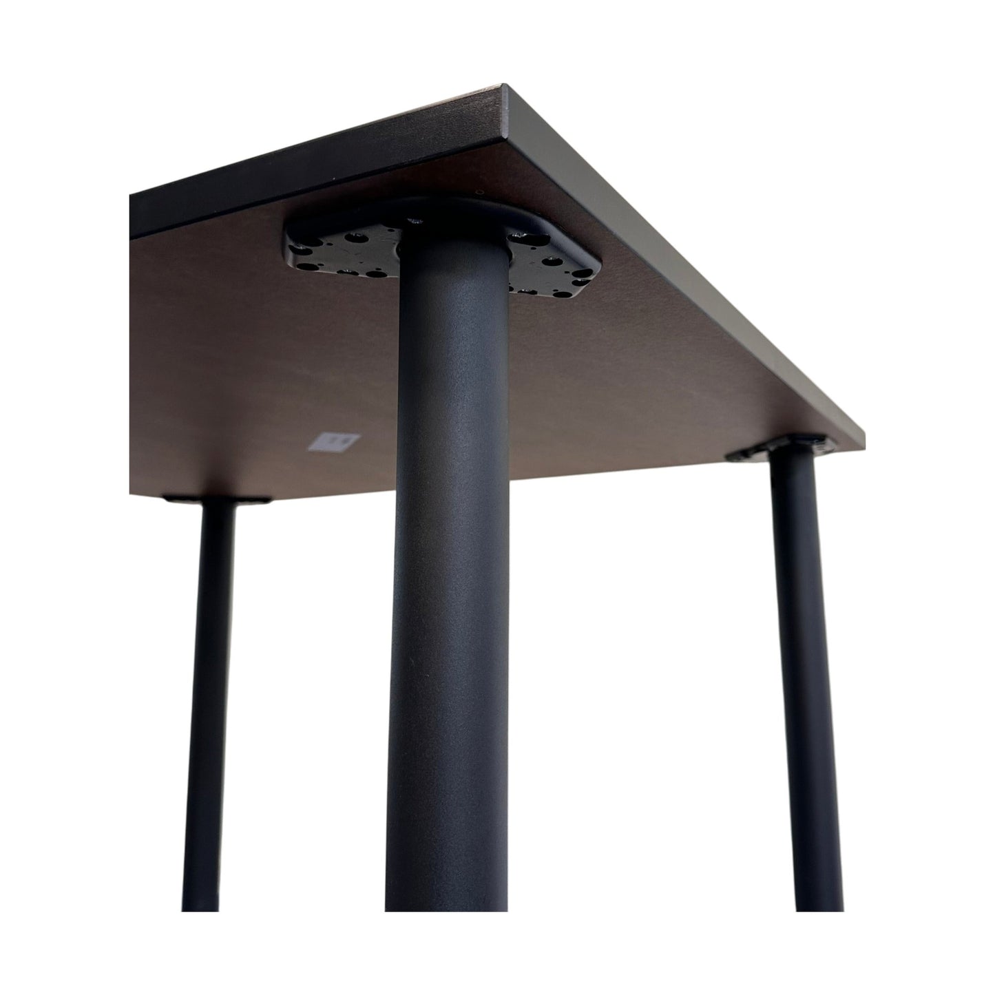 Enkelt skrivebord 100x80 cm, hvit, Edsbyn